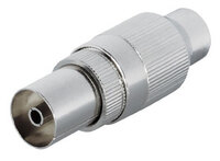 SAT High Quality Koaxkupplung für Kabel bis Ø7,2 mm, Good Connections®