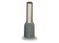 Isolierte Aderendhülse, 4,0 mm², 26 mm/18 mm lang, DIN 46228/4, grau, 216-287