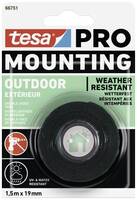 tesa Mounting PRO Outdoor 66751-00000-00 Rögzítő szalag Átlátszó (H x Sz) 1.5 m x 19 mm 1 db