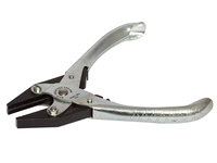 Flat Nose Pliers, Serrated Jaws 160mm