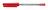 Staedtler 430 Stick Ballpoint Pen 1.0mm Tip 0.35mm Line Red (Pack 10)