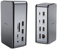 USB4 Pro Dual Dock incl. PD100 Watt Power Supply - BROWN BOX PACKAGINGDocks & Port Replicators