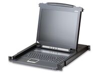 Slideaway console 17" LCD SPANISH KEYBOARD KVM-Switches