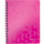 Notizbuch Wow A5 80 Blatt 80g/qm liniert pink