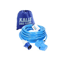 Kalle Verlängerungskabel CEE 230V ™se 16A 2,5mm Winkel Extreme Blau IP44 40 Meter