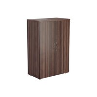 Jemini Wooden Cupboard 800x450x1200mm Dark Walnut KF810230