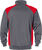 Sweatshirt 7048 SHV grau/rot - Rückansicht