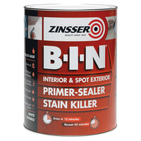 Zinsser ZN7020001D1 B.I.N® Primer & Sealer Stain Killer Paint 1 litre