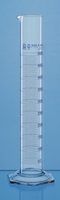 25ml Measuring cylinders USP borosilicate glass 3.3 tall form class A blue graduated