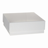 Cryogenic cardboard boxes with lid