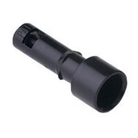 CX 1.6 VC ILME Pneumatik-Kontakt mit Absperrventil Kontaktbuchse (F) Schlauch-Innendurchmesser 1,6mm schwarz