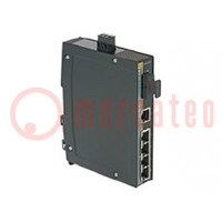 Switch Ethernet; non gestibile; Numero di porti: 5; 9÷60VDC; IP30