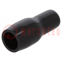 Protection; 16mm2; for ring tube terminals; 28mm; black