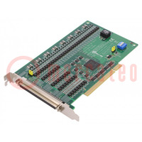 Isolated digital I/O card; SCSI 100pin; 175x100mm; Digit.in: 32