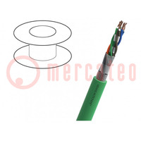 Cable; Intercond® STANDARD; 4x2x26AWG; Ethernet industrial; 5e