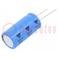 Capacitor: electrolytic; THT; 2200uF; 50VDC; ±20%; 10000h