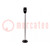 Signalgeber Zubehör: Sockel; IP66; SL4; Farbe: schwarz; -30÷60°C