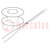 Wire; 2x2.5mm2; OFC; stranded; silicone; white; -60÷180°C