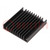 Heatsink: extruded; grilled; TO218,TO220; black; L: 61mm; W: 57.9mm