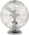 H.Koenig JOE48 Ventilador de Mesa, 2Posiciones: Fija y Movimientos de 90º, 3 Velocidades, 4 Aspas, Pies Antideslizantes