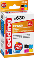 EDD-630 Epson 603XL Multipack 4 - BK/C/M/Y - 1x 12 ml + 3x 11 ml