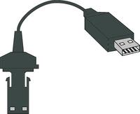 Kabel do przesyłu danych USB - Opto - 2m