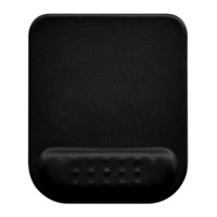 Powerton ERGO DARK EDITION Podkładka pod mysz i nadgarstek pianka memory, czarna