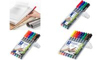 STAEDTLER Lumocolor Permanent-Marker 313S, 4er Etui (5653134)