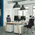 Bürostuhl / Drehstuhl PROFONDO PRO Netzstoff / Stoff schwarz hjh OFFICE