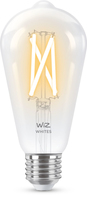 WiZ Bombilla con filamento transparente 60 W ST64 E27