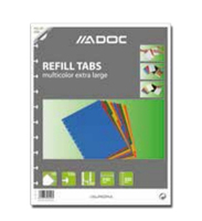 Adoc Refill Tabs Trennblatt Gemischte Farben 10 Stück(e)