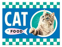 Nostalgic Art Cat Food Kühlschrankmagnet Metall Mehrfarbig 1 Stück(e)