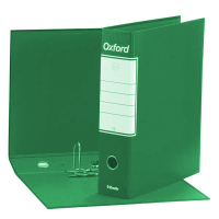 Esselte Registratore Oxford Protocollo Dorso 8 cm Verde