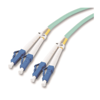 M-Cab 7003301 InfiniBand/fibre optic cable 1 m LC Multicolour, Turquoise