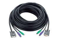 ATEN PS/2 KVM Cable KVM kábel Fekete 1,2 M