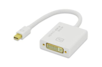 Ednet 84518 adaptador de cable de vídeo 0,2 m Mini DisplayPort DVI Blanco