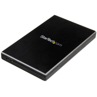 StarTech.com S251BMU313 tárolóegység burkolat HDD/SSD ház Fekete 2.5"