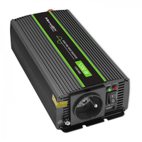 Qoltec Monolith netvoeding & inverter Auto 1200 W Zwart