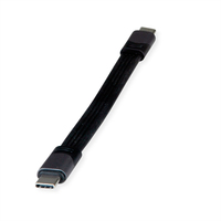 ROLINE 11029078 kabel USB USB4 Gen 3x2 0,15 m USB C Czarny