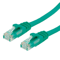 Value 0.5m UTP Cat.6a câble de réseau Vert 0,5 m Cat6a U/UTP (UTP)