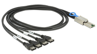 DeLOCK 83064 sorosan kapcsolt SCSi (SAS) kábel 1 M 6 Gbit/s