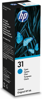 HP 31 70-ml Cyan Original Ink Bottle Oryginalny