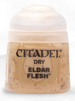 Games Workshop Dry Eldar Flesh Acrylfarbe 12 ml Beige Topf