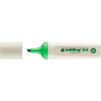 Edding 24 EcoLine evidenziatore 1 pz Punta smussata Verde chiaro