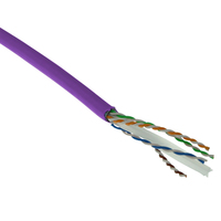 ACT FS6015 netwerkkabel Violet 500 m Cat6 F/UTP (FTP)