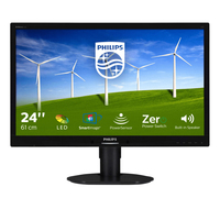 Philips B Line Monitor LCD, retroilluminazione LED 241B4LPYCB/00