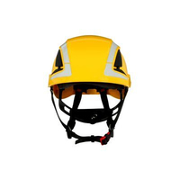 3M X5002VE-CE biztonsági fejfedő ABS műanyag Sárga