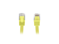 Lanberg PCUF5-10CC-0300-Y kabel sieciowy Żółty 3 m Cat5e U/UTP (UTP)