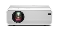 Technaxx TX-127 beamer/projector Projector met normale projectieafstand 2000 ANSI lumens LCD 1080p (1920x1080) Zilver, Wit