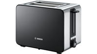Bosch TAT7203GB toaster 2 slice(s) 1050 W Black, Stainless steel